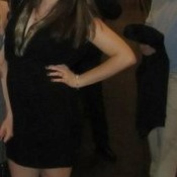 French connection beaded deep V dress - Picture 5 of 7